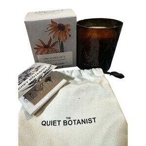 Quiet Botanist Candle in Orchard Sun Coconut Oil & Beeswax Blend 14oz New in Box